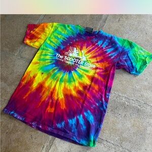 Vintage 99 Vibrant Tie-Dye The scooter store tee